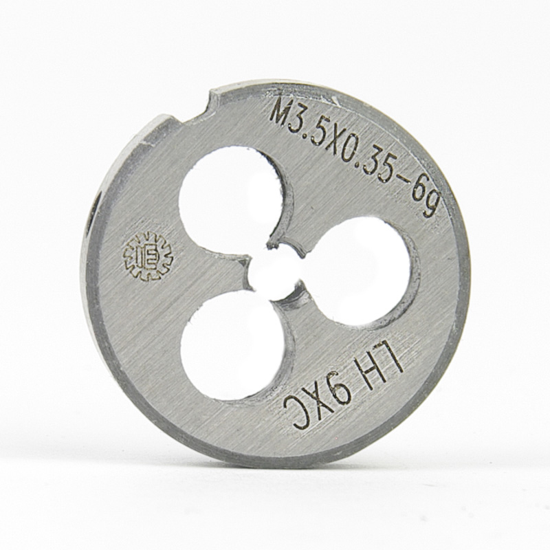 Плашка М 3.5х0.35 9ХС лев.