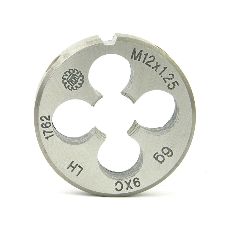 Плашка М 12 х1.25 9ХС лев.