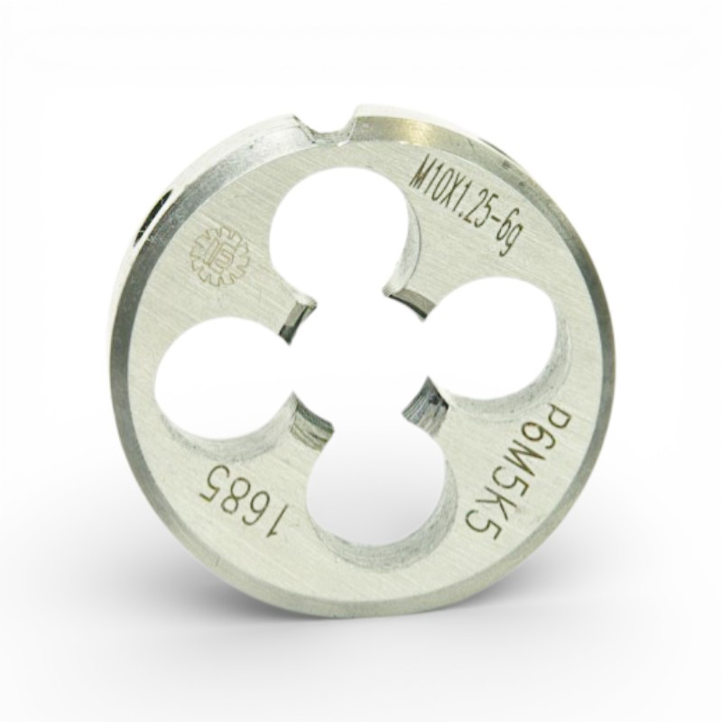Плашка М 10 х1.25 Р6М5К5 6g