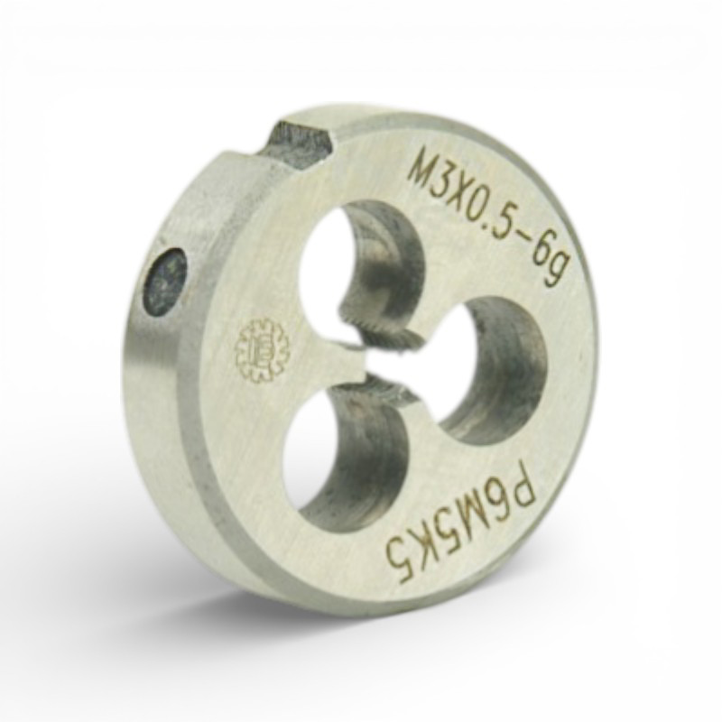 Плашка М 3 х0.5 Р6М5К5 6g