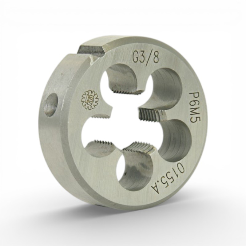 Плашка тр.цил. G 3/8″ Р6М5