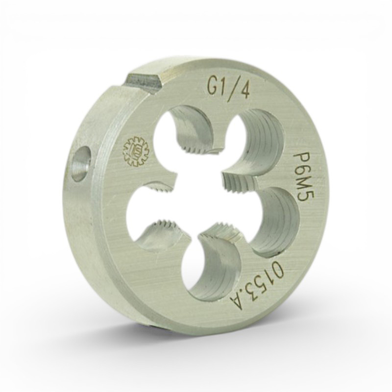 Плашка тр.цил. G 1/4″ Р6М5