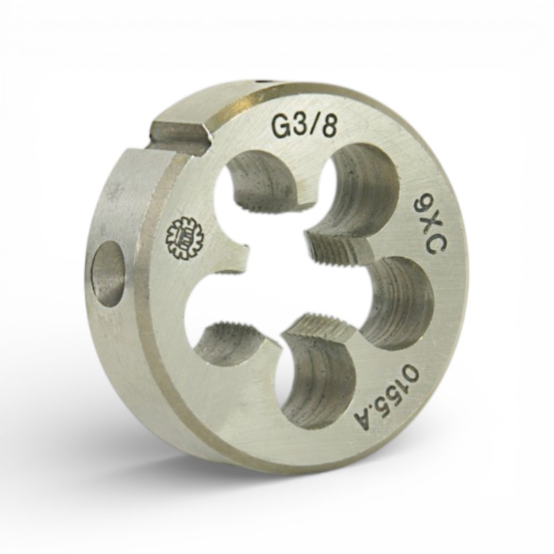 Плашка тр.цил. G 3/8″ 9ХС