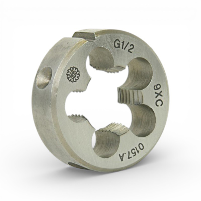 Плашка тр.цил. G 1/2″ 9ХС