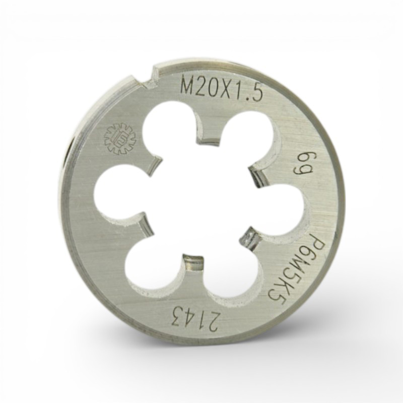 Плашка М 20 х1.5 Р6М5К5 6g
